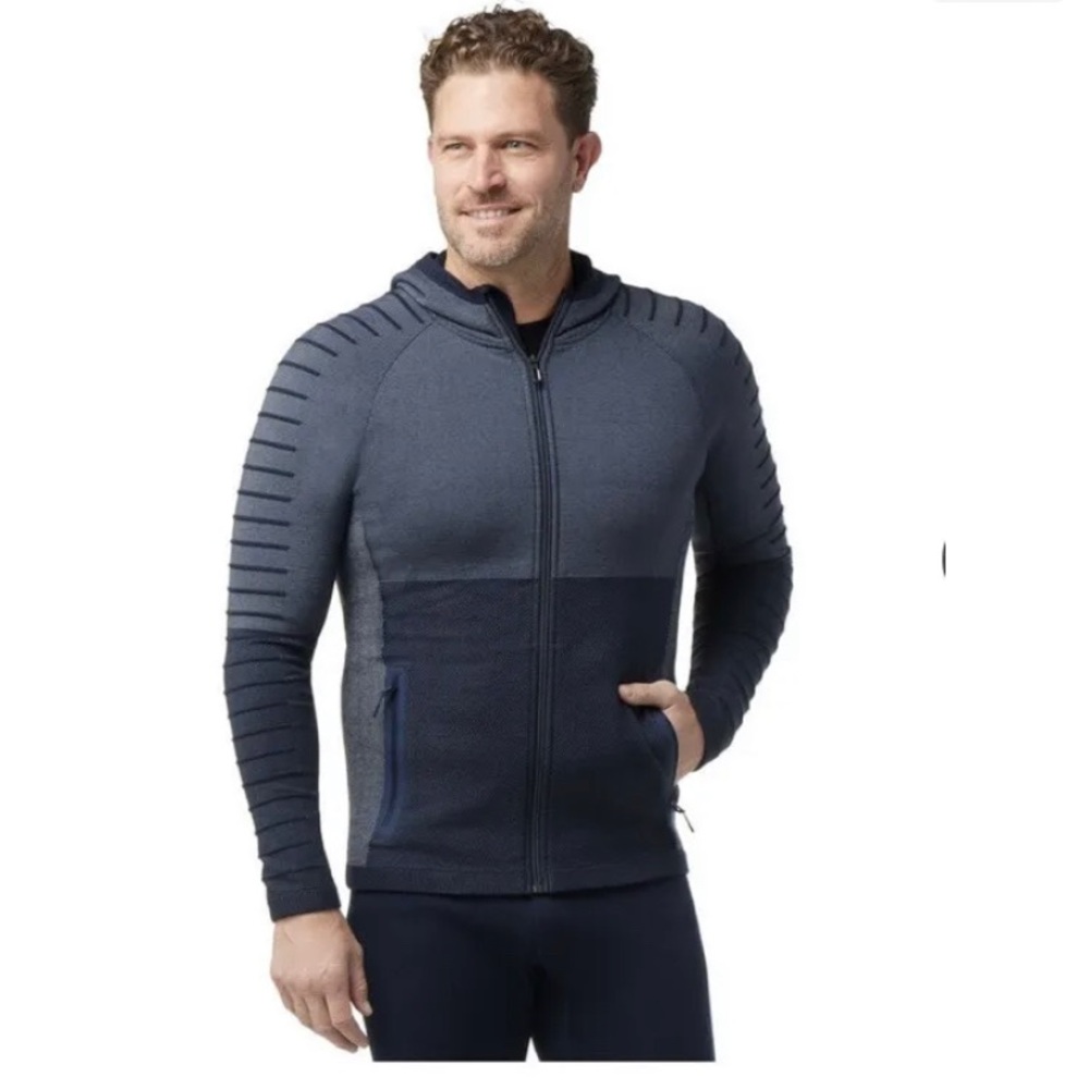 Smartwool Men's Navy Blue Hooded Jacket